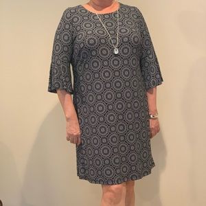 Tommy Hilfiger Blue and White Dress